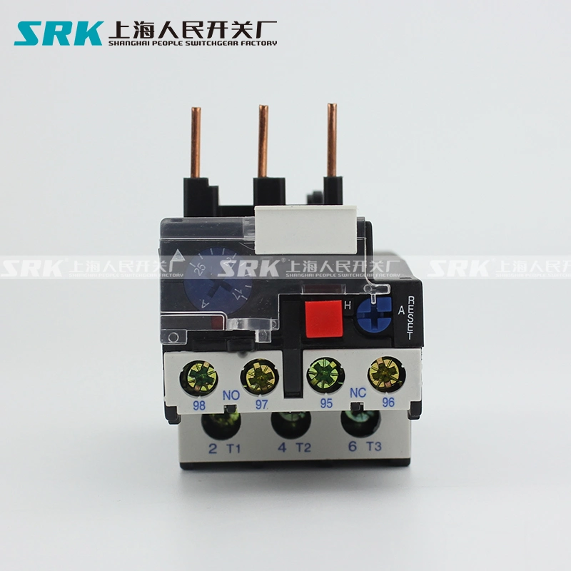 Jr28 (LR2) Thermal Overload Relay 1no+1nc Adjustable Thermal Relay for Cjx2 AC Contactor
