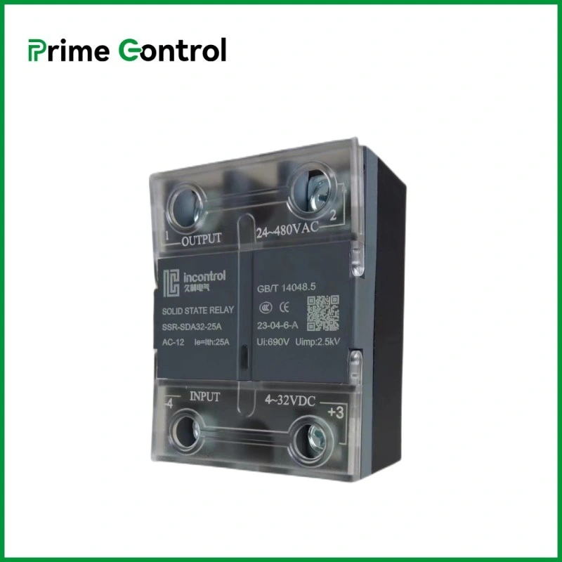 1PCS Signal Phase DC to AC 25A Solid State Relay