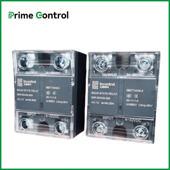 Signal Phase DC to AC 25A 50A 75A Electric Solid State Relay