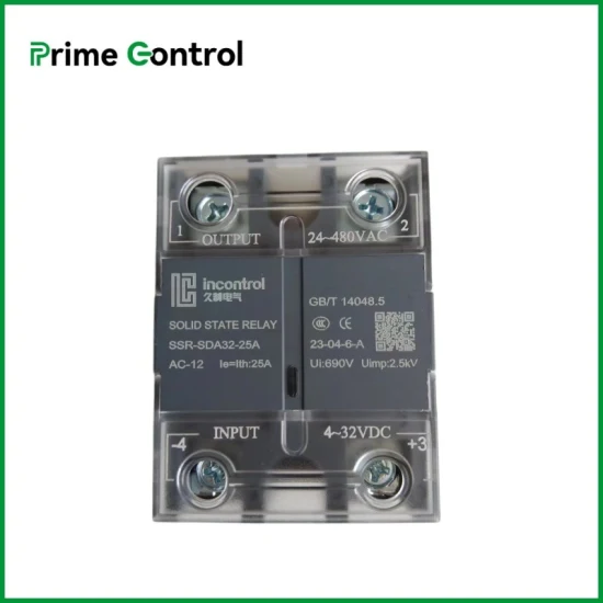 1PCS Signal Phase DC to AC 25A Solid State Relay