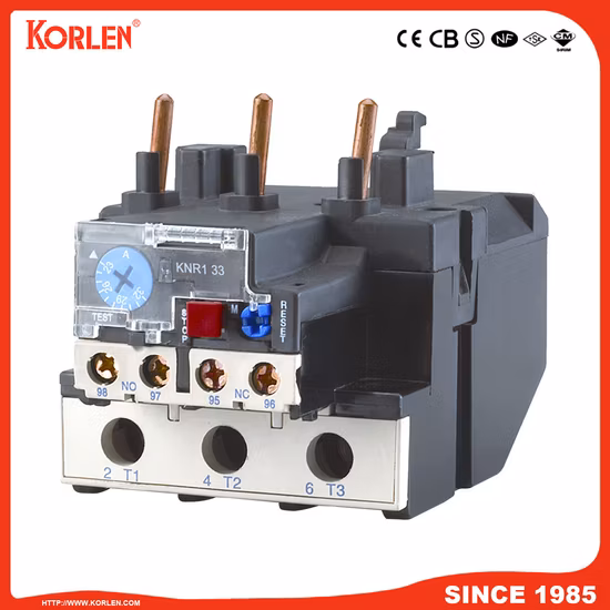 Thermal Overload Relay Lr2 Adjustable Thermal Relay with 1no+1nc Suitable for Cjx2 AC Contactor